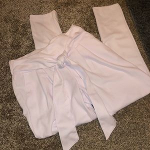 Fashion Nova white pants <3